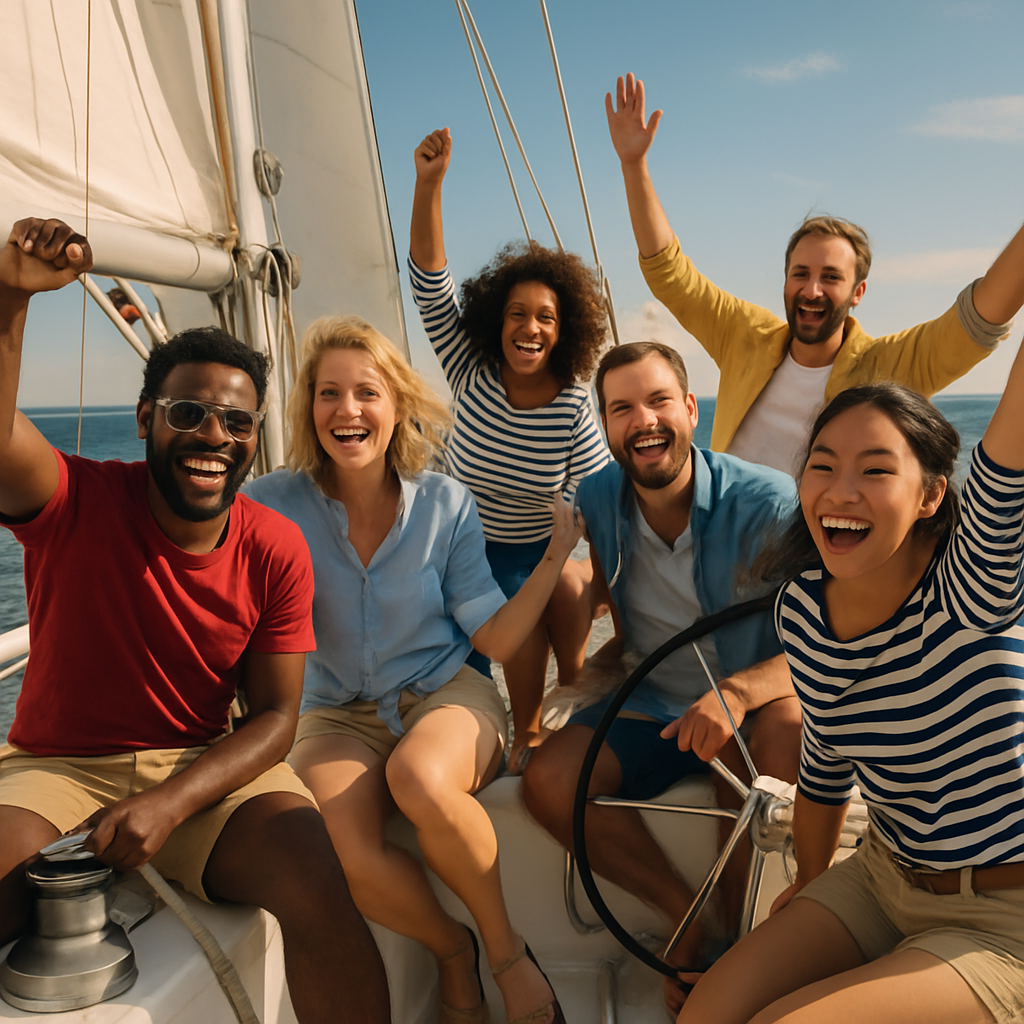 Group of sailors
